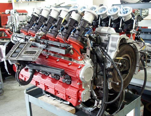 308 GTB 3.5L Engine On Dyno